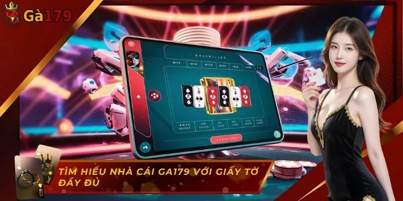 Nhà cái Ga179 đảm bảo uy tín với giấy tờ đầy đủ